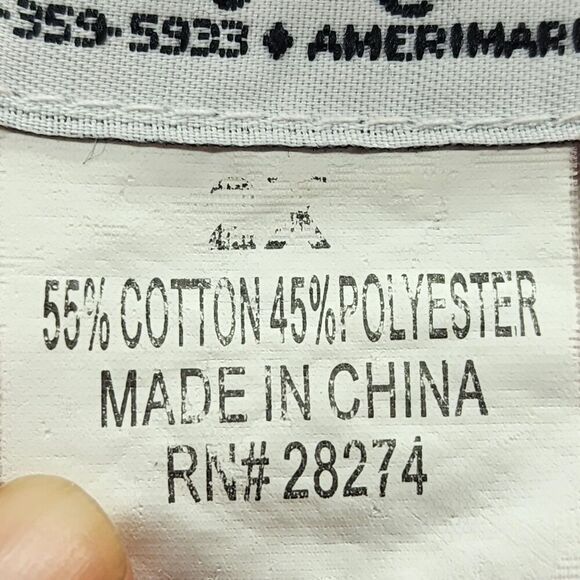 VTG Anthony Richards Red Floral Polo Shirt Women’s Plus 2X Hawaiian Tropical - Picture 5 of 8